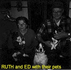 ruth and ed with pets